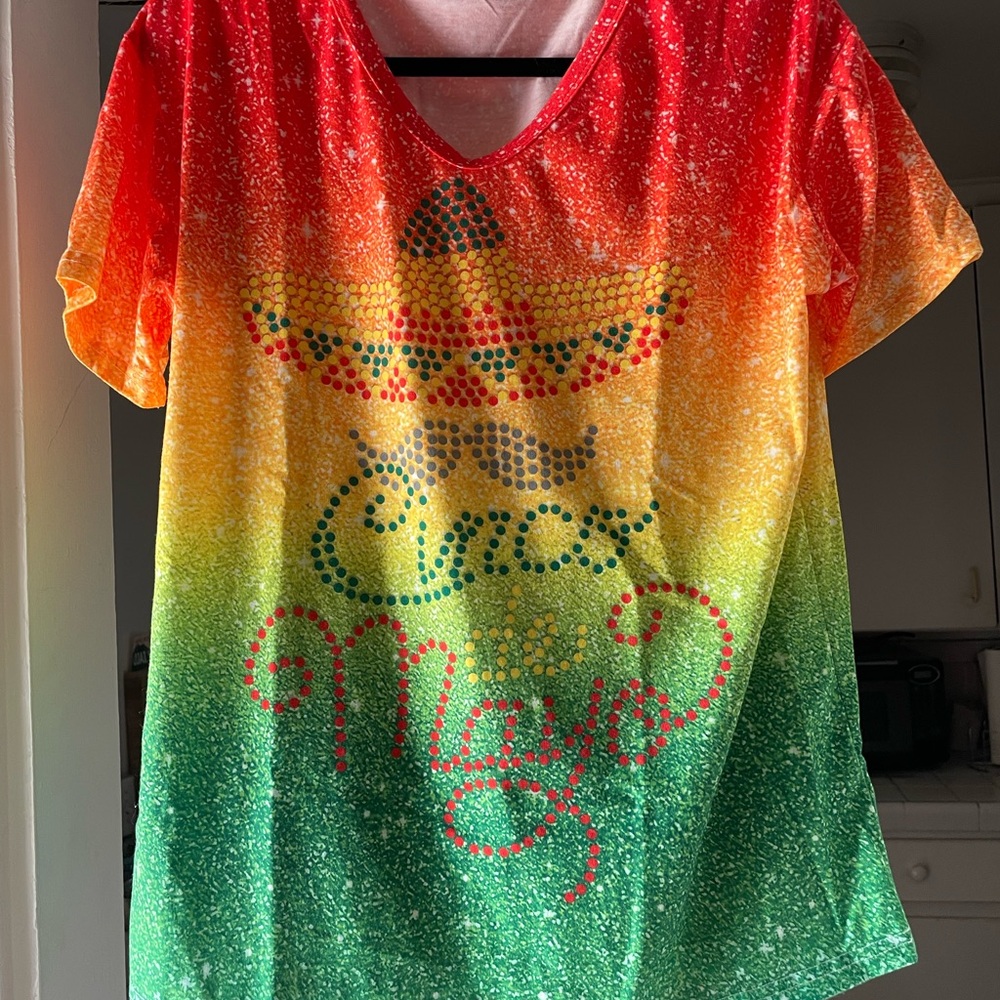 Cinco de mayo v neck shirt🥳